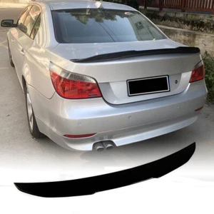Rear Trunk Spoiler Lid Wing Lip For BMW E60 530i 540i 550i M5 04-09 Glossy Black - Bild 1 von 12
