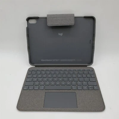 Funda con teclado táctil Logitech Folio con trackpad para iPad Air 4ta/5ta generación grafito Foto 1 de 3