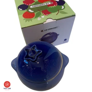 Le Creuset Mini Blaubeere Cocotte Gemüse Serie 0,6L 20oz Steinzeug mit Box - Bild 1 von 6