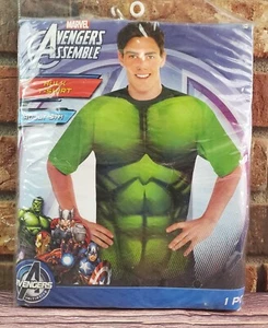 Marvel Hulk T-Shirt Adult S/M Small/Medium Avengers Assemble Halloween Costume - Picture 1 of 3