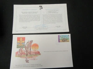 Año Oficial del Scout, Colección de Portadas Primer Día, Años 80, en Caja cov6 - Imagen 1 de 5