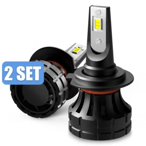 4 PCS LED H7 Headlight Bulbs Hi/Lo Beam 6000K 200% Brighter Canbus Error Free T - Picture 1 of 9