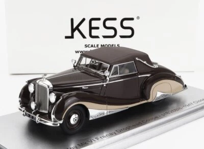 MODELLINO AUTO STATICO KESS BENTLEY MKVI FRANAY DROPHEAD CABRIOLET 1947 1/43 - Immagine 1 di 4