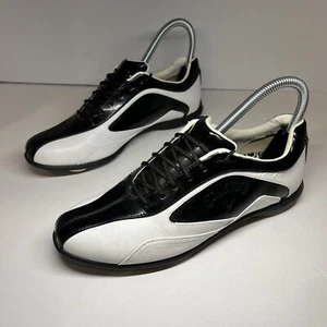 Zapatos de golf Callaway para mujer talla 6,5 blancos y negros con púas atornillables - W465-21 - Imagen 1 de 19