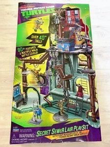 NEW TEENAGE MUTANT NINJA TURTLES: Secret Sewer Lair PlaySet - Playmates, 2012 - Picture 1 of 4