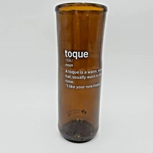 Vasos de cerveza reciclados - hechos a mano en Canda - con canadianismos en cada vaso de 7" de alto - Imagen 1 de 6