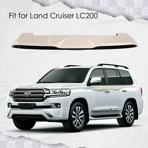 Fit for Toyota Land Cruiser LC200 2008-2021 White Rear Spoiler Windon Wing W/LED - Picture 1 of 8