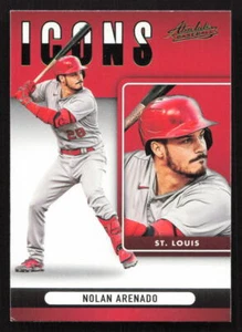 2022 Panini Absolute Nolan Arenado Icons Retail Green #I-15 Card - Picture 1 of 2