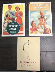 Hausfrau Almanach Jahrbuch Putzhaus von 12 Uhr Heft Kellogg's Posten - Bild 1 von 18