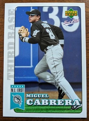 MIGUEL CABRERA, 2006 UPPER DECK FIRST PITCH #79 - Image 1 of 2