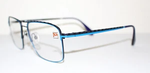 C-ZONE J1503 60 BLUE Optical Eyeglass Frame For Men XL Made in the Netherlands - Picture 1 of 2