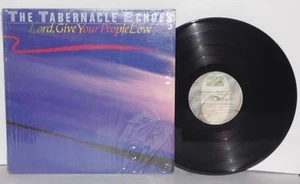 THE TABERNACLE ECHOES Lord Give Your People Love LP 1984 Onyx Intl Gospel Vinyl - Picture 1 of 4