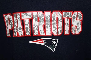 New England Patriots NFL Kids XL (18) Blue Shirt - Picture 1 of 4