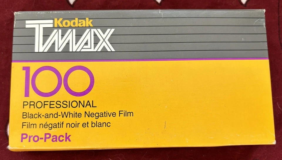 Kodak TMA Pro Pack Black & White Negative Film ISO 100 TM 01/2002 (L)