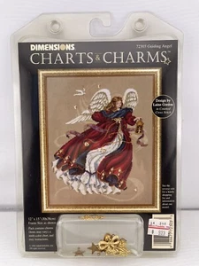 Dimensions Charts & Charms GUIDING ANGEL Cross Stitch 72303 Laine Gordon 1996 - Picture 1 of 3