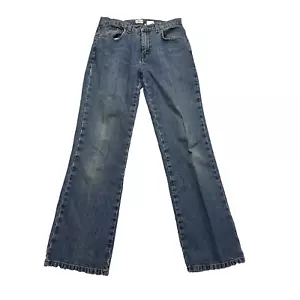 Vintage Calvin Klein Damenjeans 29 x 29 Größe 6 Boot Flare Mid Rise Double Stone 1997 - Bild 1 von 16