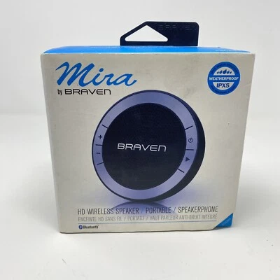 Braven Mira HD Portable Wireless Bluetooth Speaker Speakerphone - Image 1 of 4