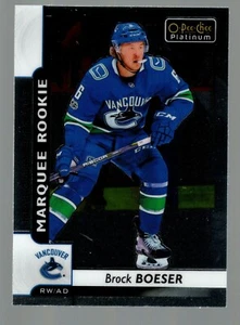 O-Pee-Chee Platinum #165 Brock Boeser RC 2017-18 - Imagen 1 de 1