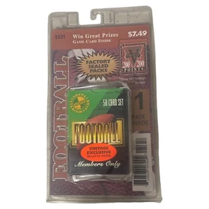 1996 "SOLO MIEMBROS"" Topps Stadium Club Football Set 50 tarjetas Favre & Marino NUEVO - Imagen 1 de 2