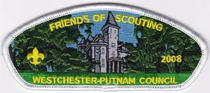 CSP - WESTCHESTER PUTNAM COUNCIL - SA-12 - 2008 FOS - 179 $ SPENDE - Bild 1 von 1