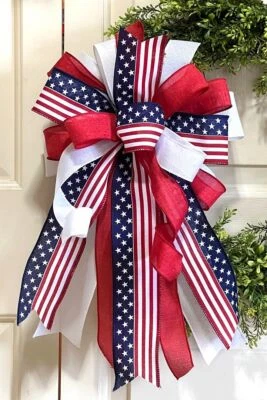 ARCO 10" DÍA CONMEMORATIVO 4 DE JULIO DÍA PATRIÓTICO VETERANOS para CORONA # 51 - C fl Foto 1 de 4