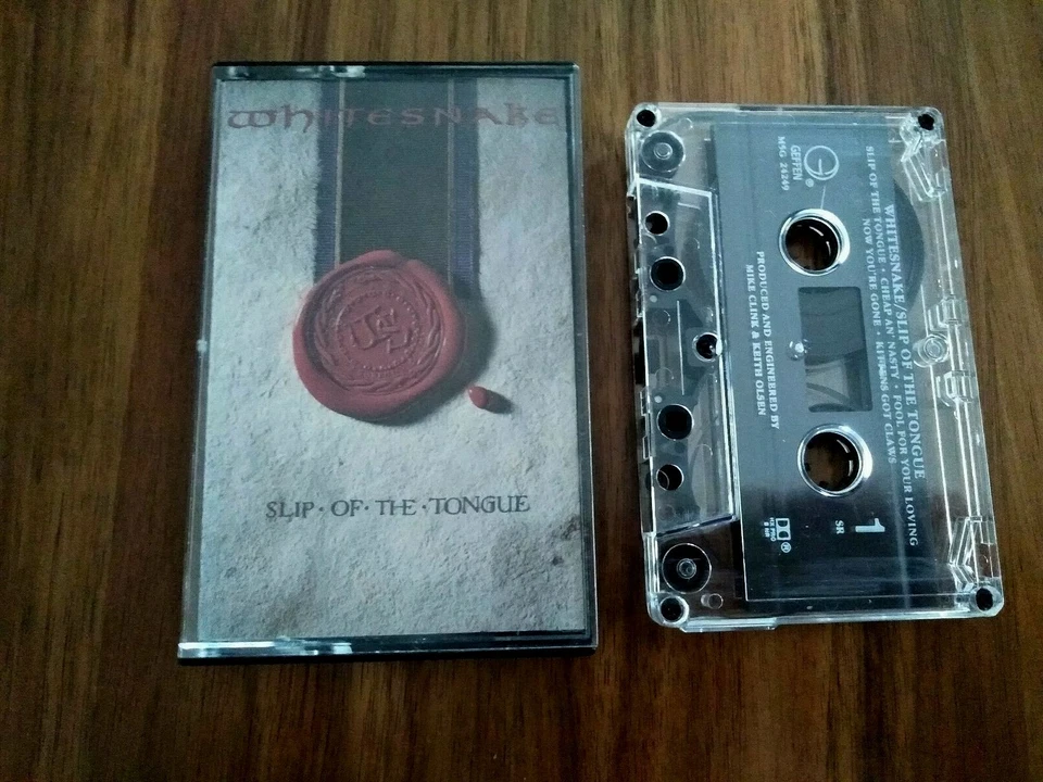 WHITESNAKE SLIP OF THE TONGUE  CASSETTE TAPE LIKE NEW - Image 1 of 1