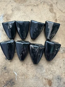 Black Gretsch Bass Drum Claws. 8 Total Claws. - Picture 1 of 2