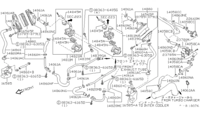 NISSAN 300ZX Z32 Genuino Válvula Aac Iacv Conjunto 23781-40P10 NUEVO Foto 1 de 2