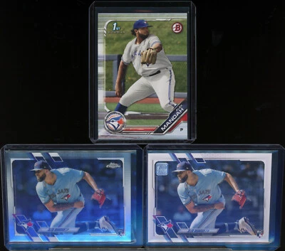 2021 Topps ALEK MANOAH rc - THREE ROOKIE CARDS INCLUDED - Image 1 of 2