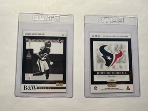 Panini Instant 2022 "Black & White Rookies" #BW16 JOHN MENCHIE III RC 1/649 - Imagen 1 de 3