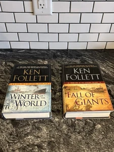 Ken Follett Lot of 2 Century Trilogy Fall of Giants Winter World Books 1 & 2 HB - Bild 1 von 7