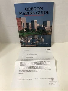 Oregon Marina Guide Public And Private Facilities 1996 Book Magazine - Picture 1 of 10