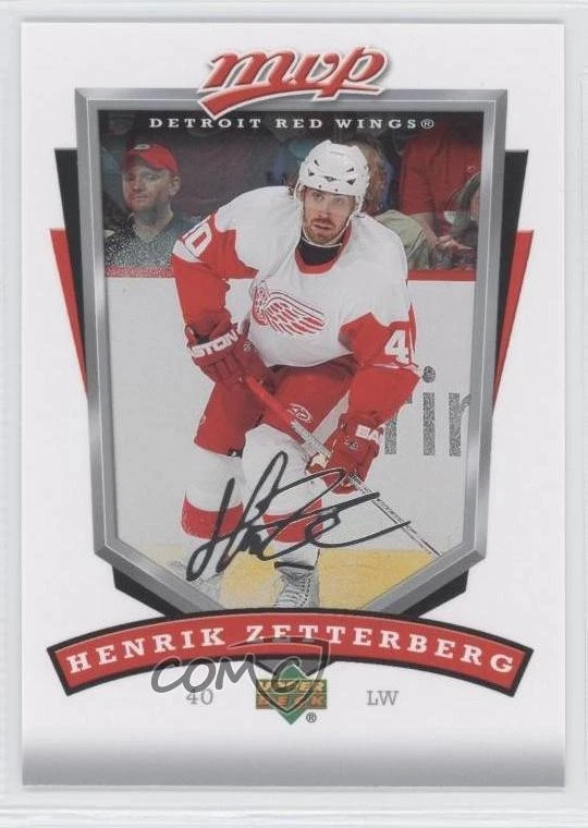 2006-07 Upper Deck MVP Henrik Zetterberg #106 - Image 1 of 2