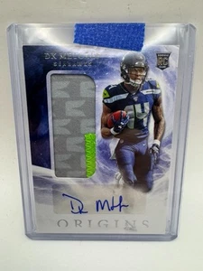 2019 Panini Origins DK Metcalf #113 RPA Rookie Jumbo Patch Auto RC Free Shipping - Bild 1 von 2