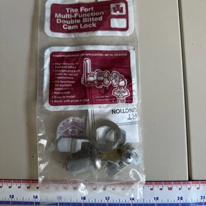 COMPX SECURITY PRODUCT MFW29118 FORT Lock 1-1/8 DBL BITTED HI-SEC CAM LOCK - Picture 1 of 6