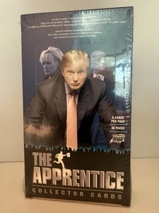 2005 Comic Images L'apprendista Donald Trump Factory sigillato confezione 36 scatola hobby - Foto 1 di 2