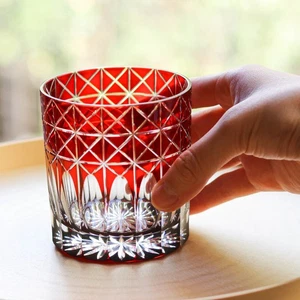 Edo Kiriko MG-11 Glass – Hand-Cut Japanese Crystal Tumbler - Picture 1 of 3