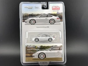 Tarmac Works Porsche 911 GT3 (Type 996) Silver Global64 1/64 - Picture 1 of 8