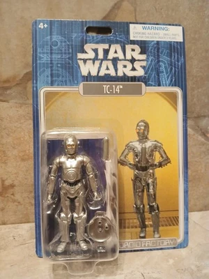 Barcaza de vela Cantina Jabbas Cantina Droide Bartender TC-14 exclusivo de los parques de Disney de Star Wars Foto 1 de 3