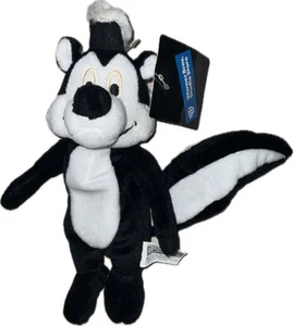 Warner Bros PEPE LE PEW Bean Bag Plush w Tags Vintage 1998  - Picture 1 of 2