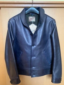 Giacca cosacco pelle di cavallo Y'2 #40 indaco - mai usata come nuova, made in Japan - Foto 1 di 9