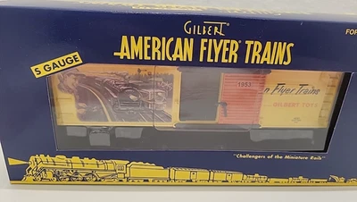 American Flyer 6-48381 Catalog Art Boxcar #48381 NIB - Image 1 of 4