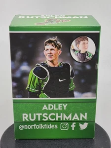 Adley Rutschman 2022 Norfolk Tides Bobblehead SGA Nuevo En Caja Baltimore Orioles - Imagen 1 de 3