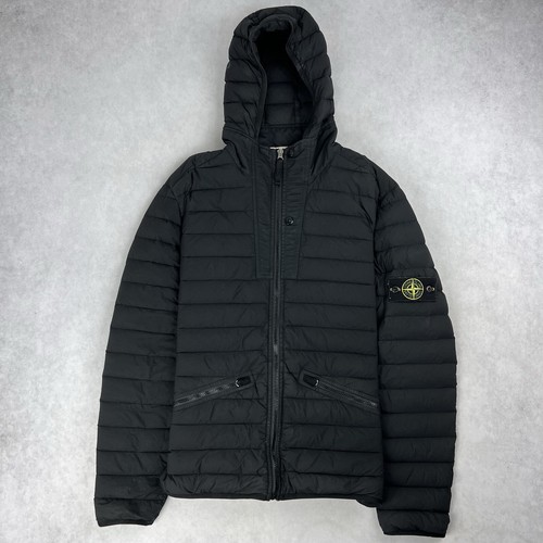 Stone Island piumino giacca cappotto grande nero 2642