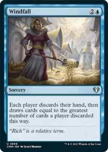 Windfall 859 Commander Masters Magic Magic Casi nuevo - Imagen 1 de 1