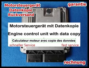 VW T5 2.5 TDI 0281010732 - 070906016 Unidad de control del motor con copia de... - Imagen 1 de 4