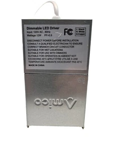11 Amico Slim Panel LED Recessed Downlight Control Box. Box Only, No Light. New - Picture 1 of 12