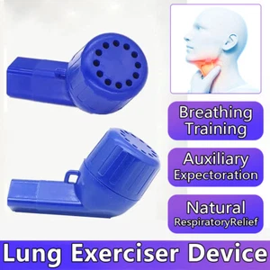 Breathing Lung Expander Mucus Removal Device Lung Exerciser Aid Trainer Home AU - Picture 1 of 13