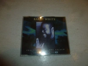 BARRY WHITE - Practice What You Preach - Deleted 1994 UK 4-track CD single - Picture 1 of 4