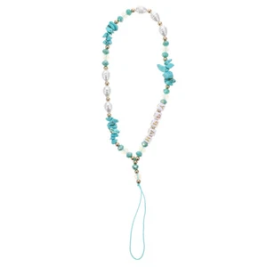 Cell Phone Holder Phone Neck Strap Phone Hanging Beads Chain - Zdjęcie 1 z 12